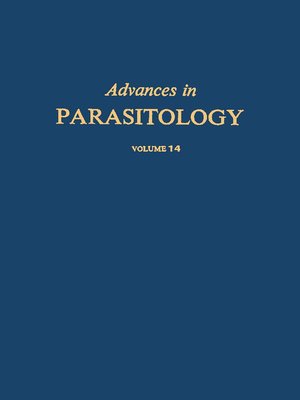 cover image of Advances in Parasitology